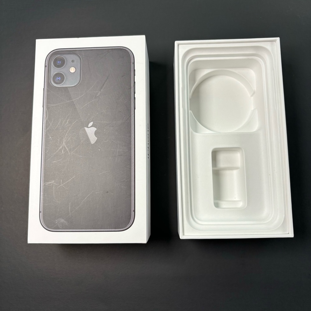 Apple iPhone 11 Box Black 64GB Model A2111 *Empty Box Only*